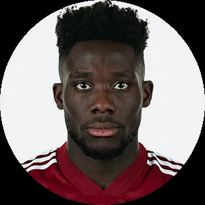 Alphonso Davies wird ausgewechselt für Lucas Hernández bei Bayern vs Villarreal