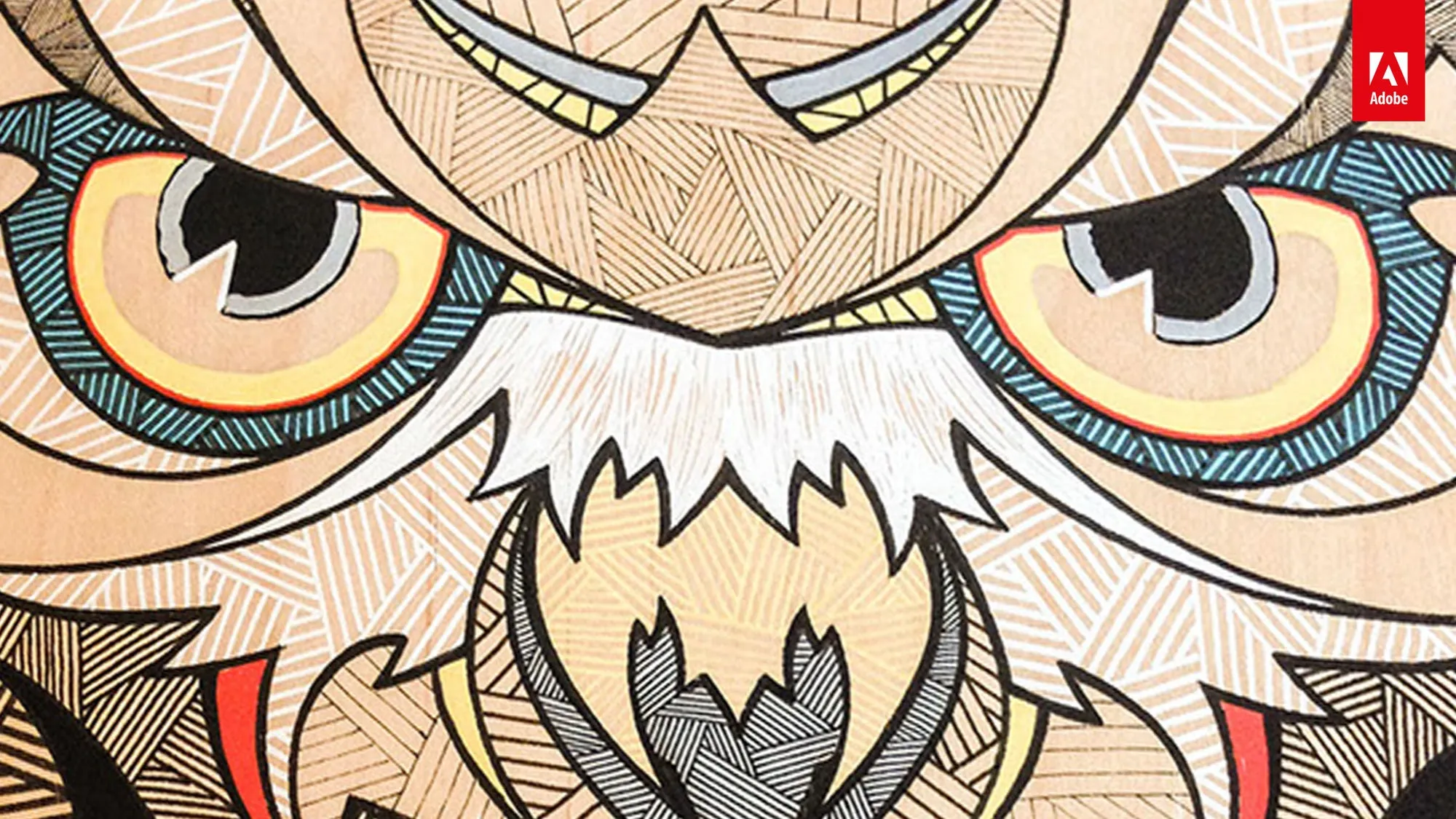 Andreas Preis, ein bekannter deutscher Designer, arbeitet konzentriert an einer detailreichen Tierillustration, die seine Fähigkeiten im Bereich handgezeichneter Kunst und Design-Workflows unterstreicht.