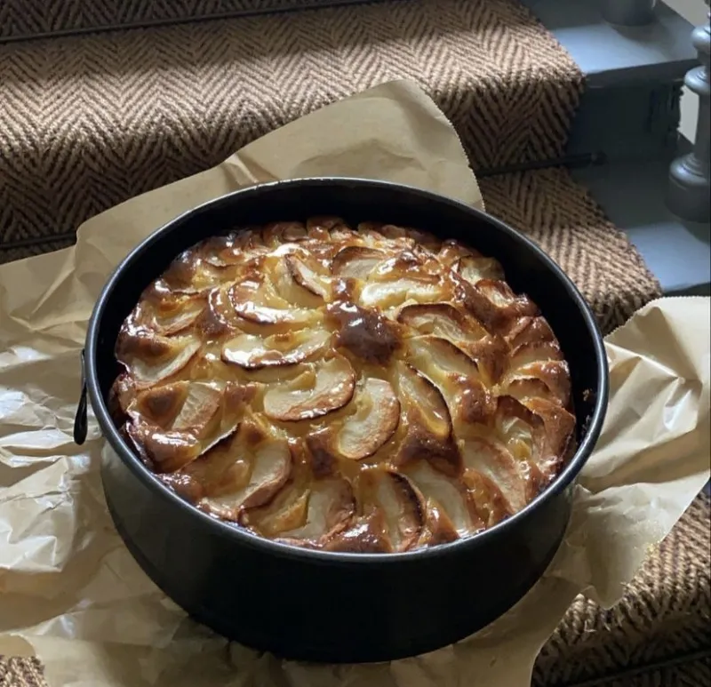 Apfel-Marzipan Kuchen