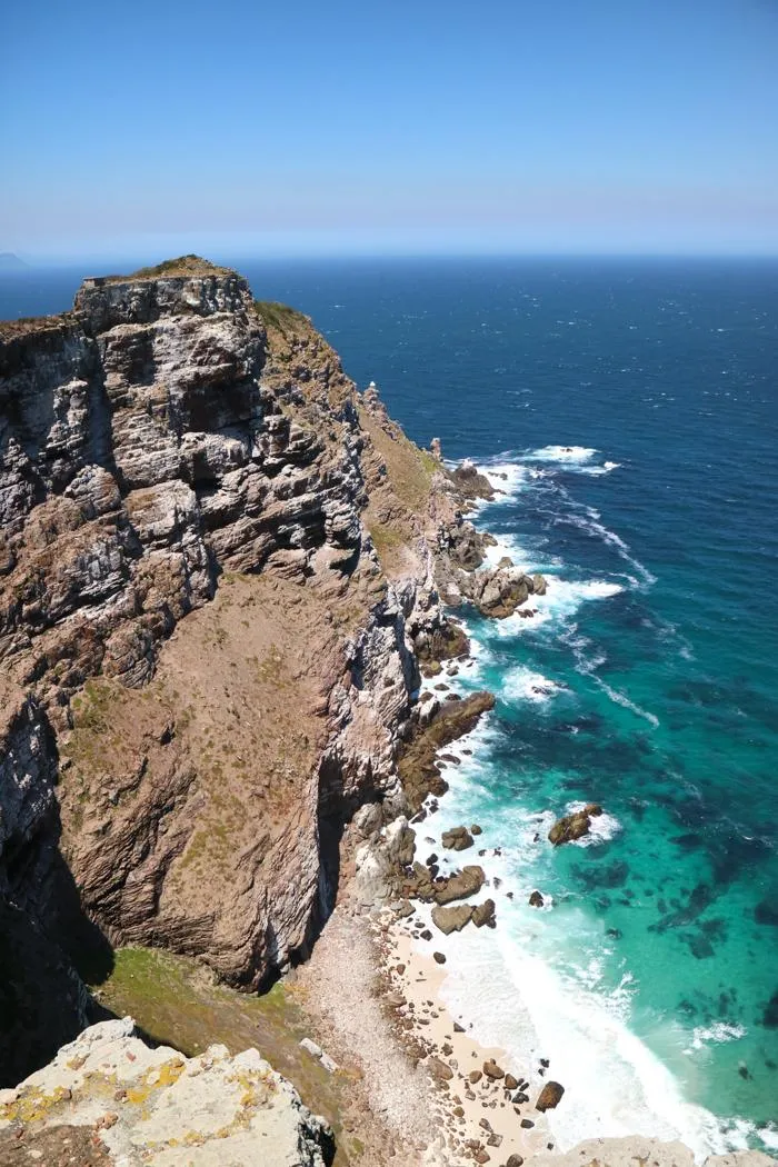 Atemberaubende Landschaft am Kap der Guten Hoffnung in Südafrika