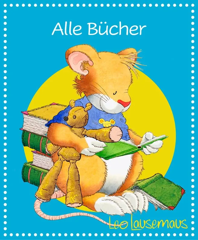 Auswahl an Leo Lausemaus Büchern