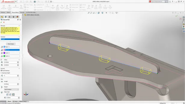 Automatisierte Laschen- und Nutfunktionen in SOLIDWORKS 2018 zur Bauteilfixierung