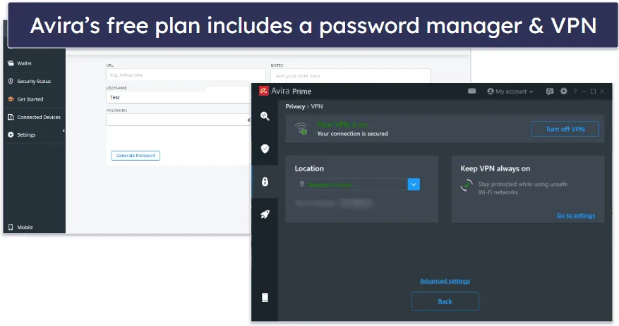 Avira Free Security: Erweiterte Funktionen im Vergleich zu Windows Defender