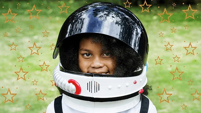 Beispiel einer geführten Bearbeitung in Photoshop Elements 2020, die kreative Muster wie Herzen auf ein Foto anwendet.