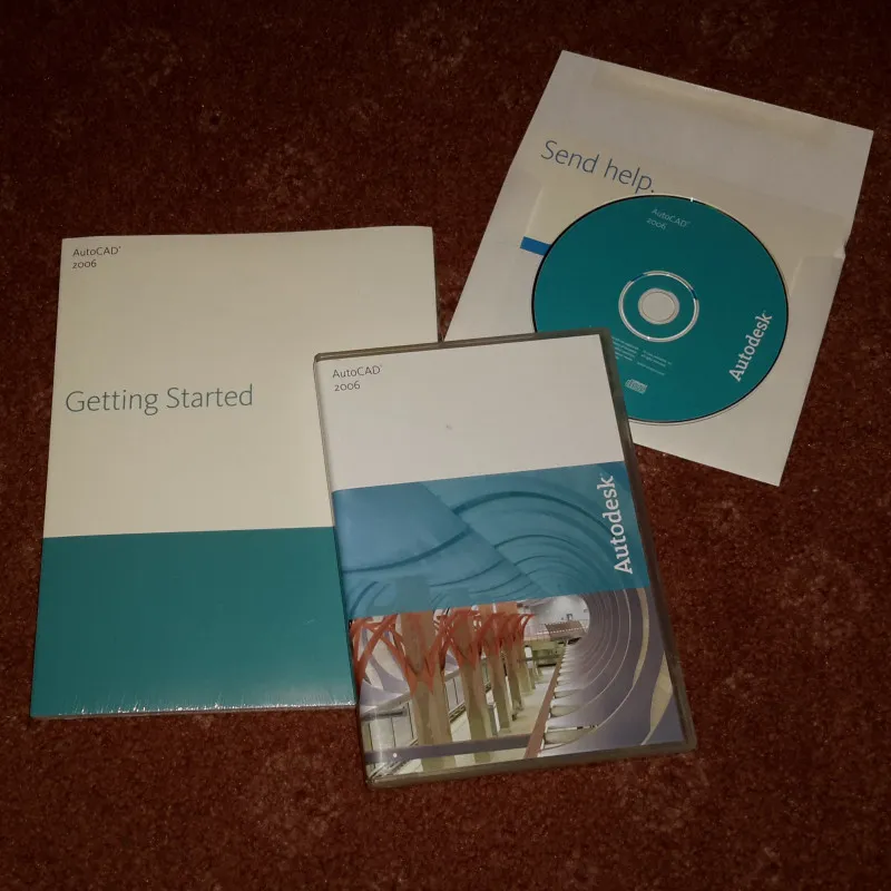 Benutzeroberfläche von AutoCAD 2006 mit dynamischen Blöcken und CUI-Anpassungen