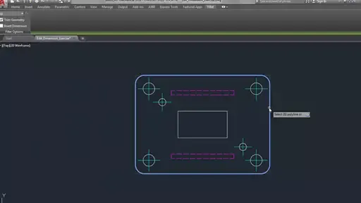 Benutzeroberfläche von AutoCAD Mechanical für den Maschinenbau