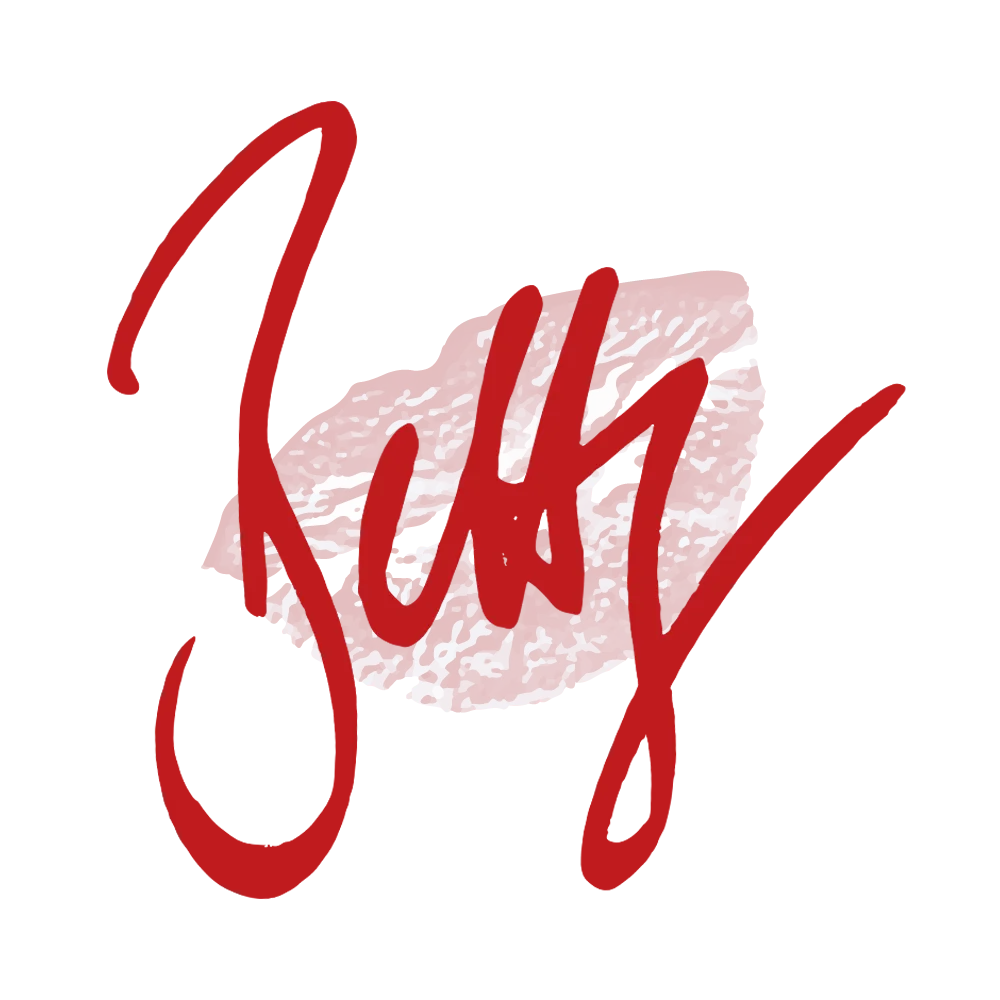 Betty´s Logo - Unterschrift mit Kussmund