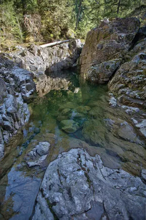 Bild mit gestapeltem Fokus für maximale Schärfe, bearbeitet in Photoshop 22