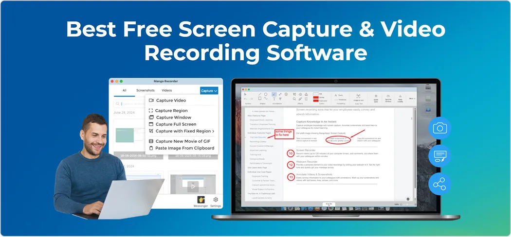 Bildschirmaufnahme für Windows 10 mit Mango Recorder erstellen