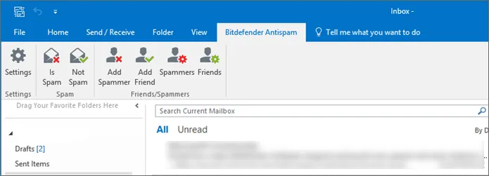 Bitdefender Spam-Schutz
