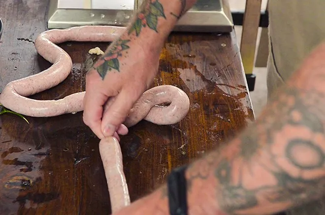 Bratwurst selber machen