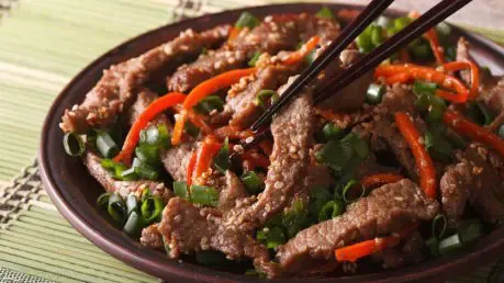 Bulgogi koreanisches Feuerfleisch