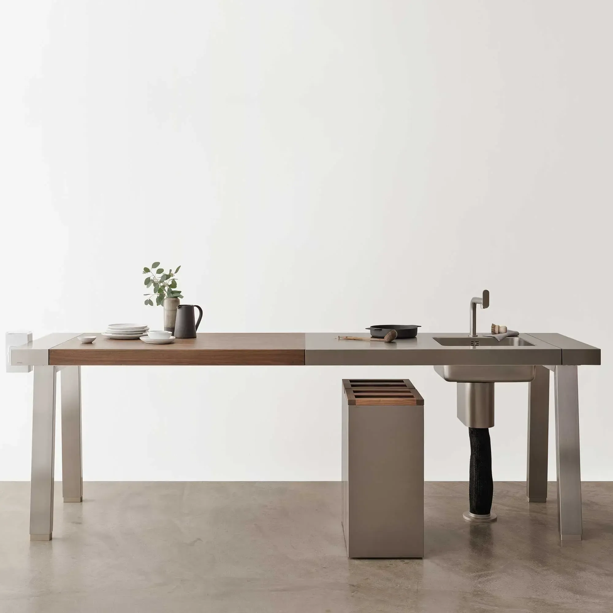 bulthaup b2 Werkbank im Küchenraum