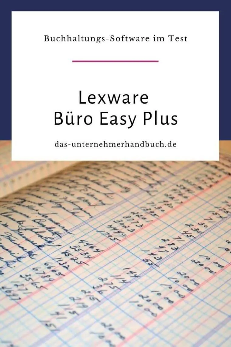 Büro Easy Plus Buchhaltungssoftware Pin it!