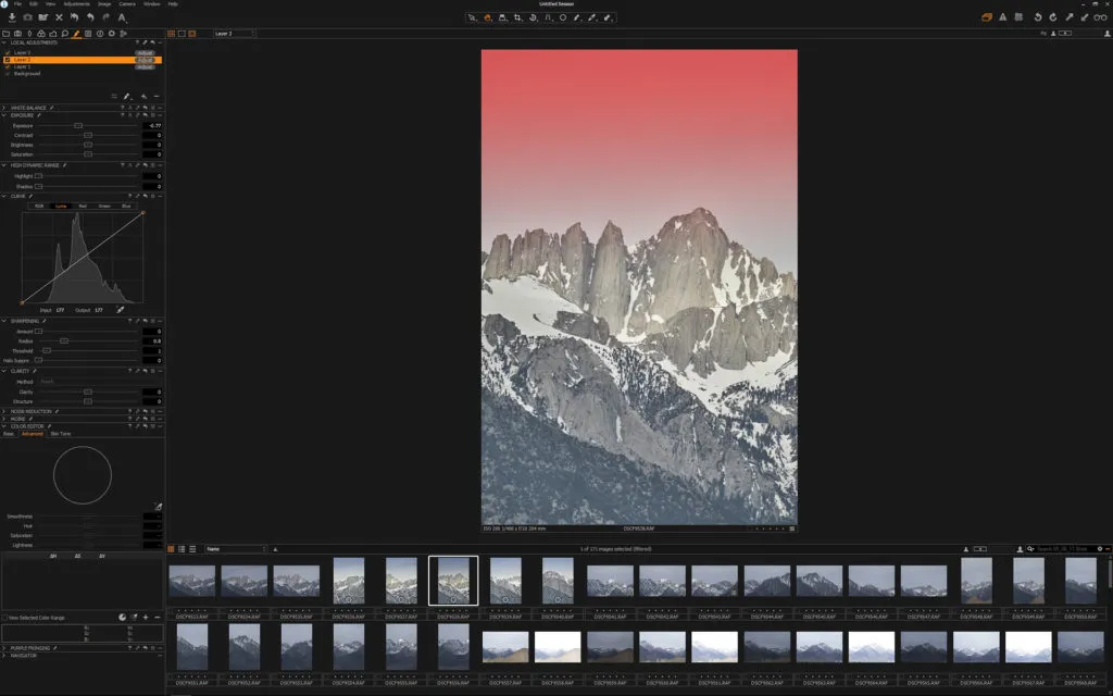 Capture One Ebenenbearbeitung Fuji Nr. 2