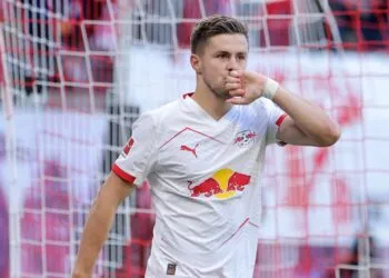 Christoph Baumgartner von RB Leipzig