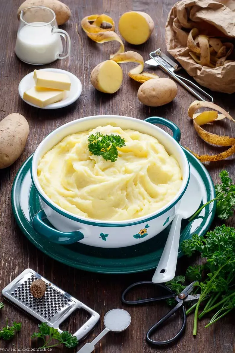Cremiges Kartoffelpüree, einfach selbst gemacht