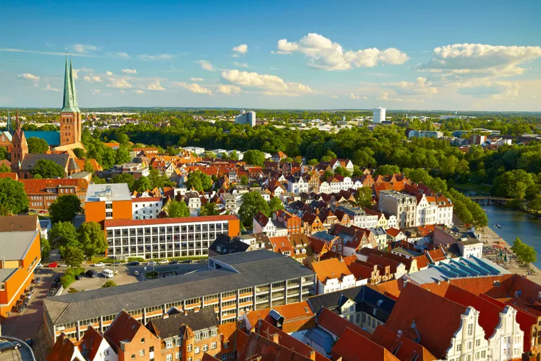 Das imposante Holstentor, ein Wahrzeichen der Hansestadt Lübeck