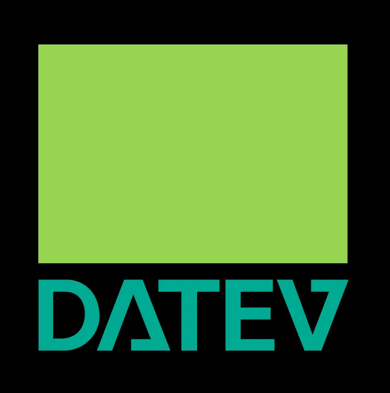 DATEV Logo - Integration mit Rydoo für effizientes Rechnungswesen