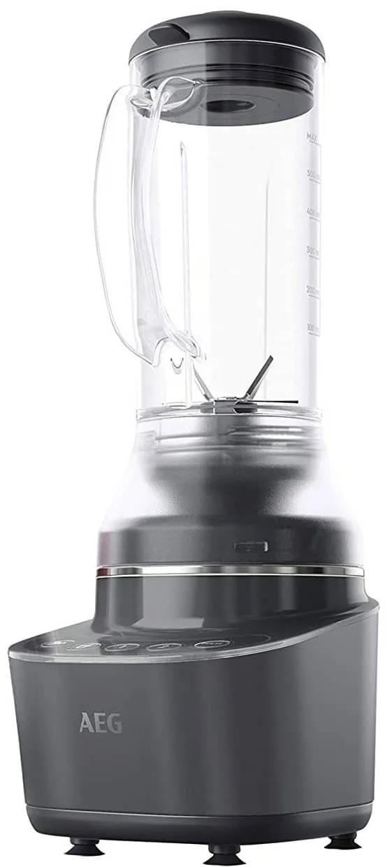 Der AEG Gourmet 7 Kompaktmixer, ein leistungsstarkes Gerät für kleinere Portionen.