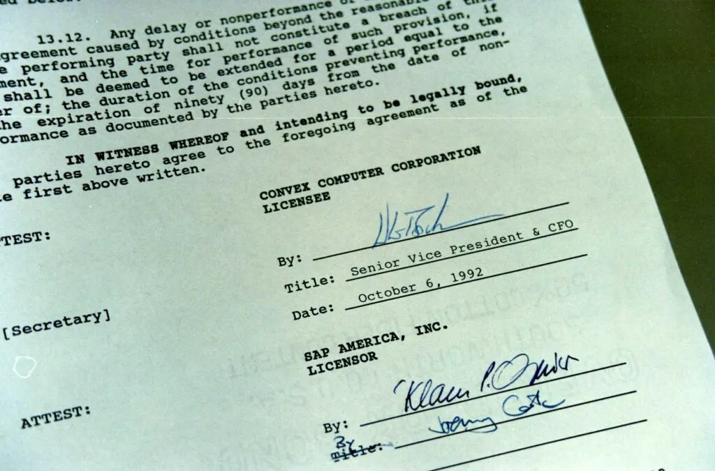 Der Computerhersteller Convex war der erste SAP R/3-Kunde in den USA