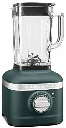 Der hochwertige KitchenAid K400 Artisan 5KSB4026 Smoothie-Maker mit Gussmetallkorpus.