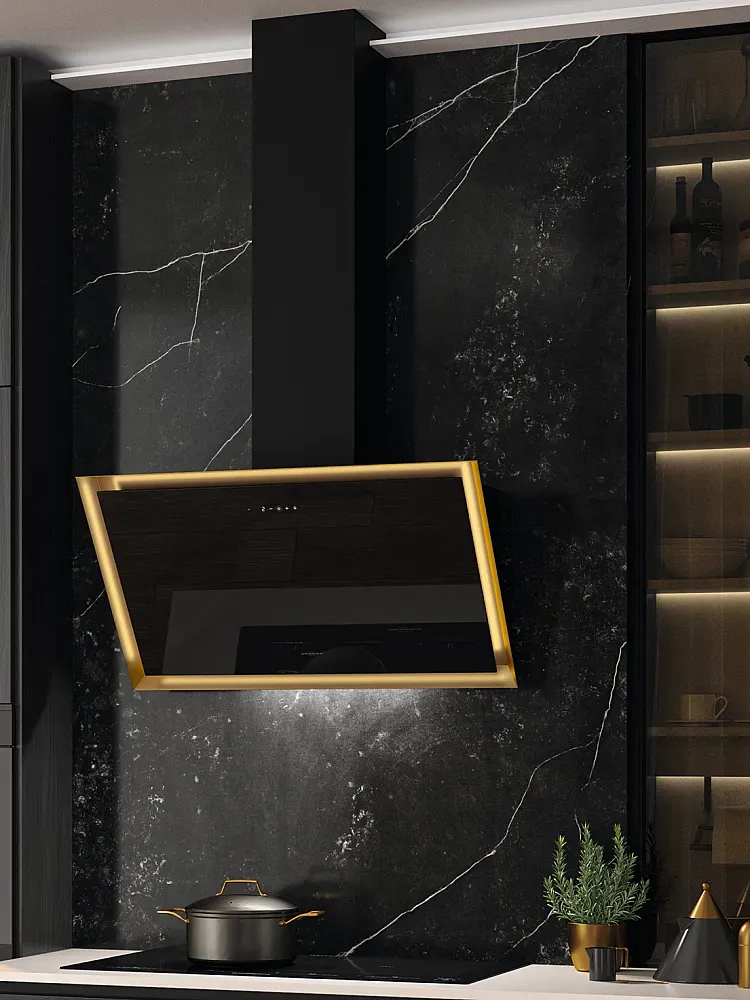 Design Kopffrei-Wandhaube Aura 90G