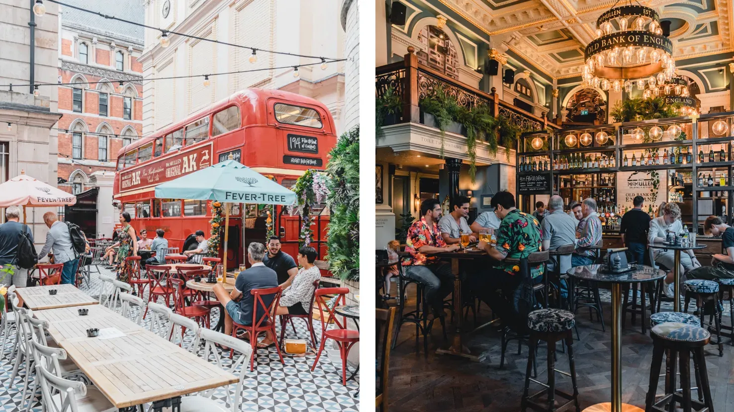 Die Skyline von London mit dem Big Ben im Winter