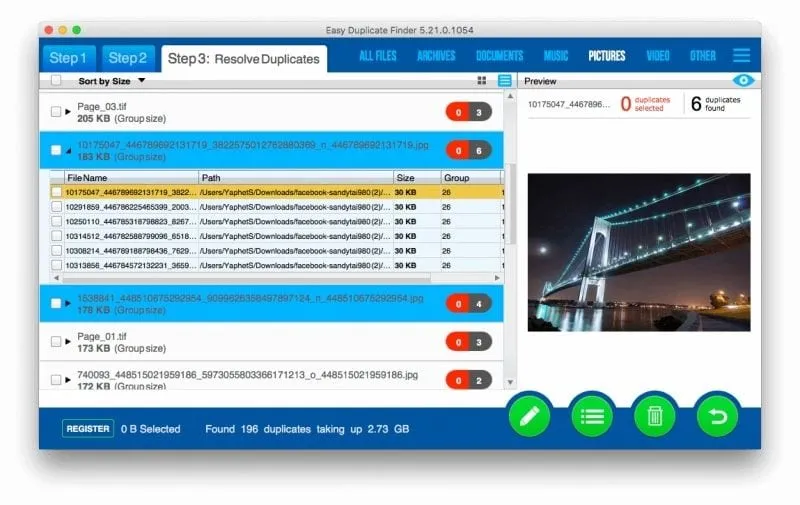 Easy Duplicate Finder Software zum Auffinden und Löschen doppelter Fotos