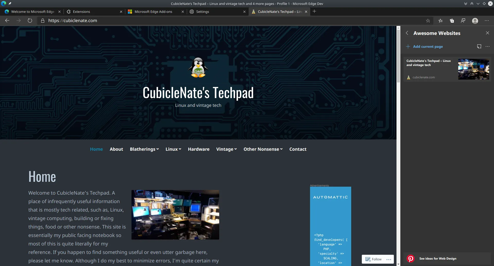 Edge-Sammlungen: Titel für eine Sammlung