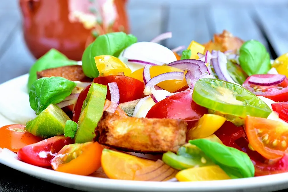 Ein kreatives Gericht aus der frühen Phase des Food-Bloggens.