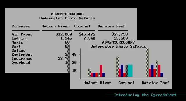 Einführung in Tabellenkalkulationen mit Microsoft Works, Teil 1