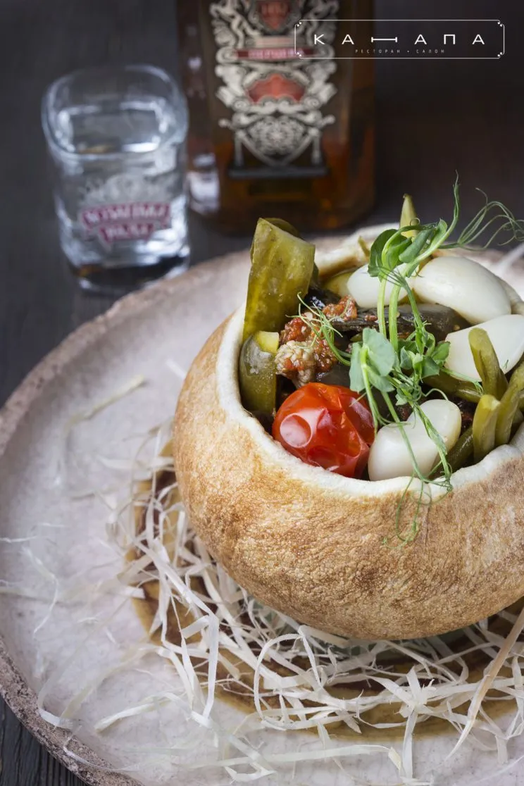 Eingelegtes Gemüse (Soljanka)