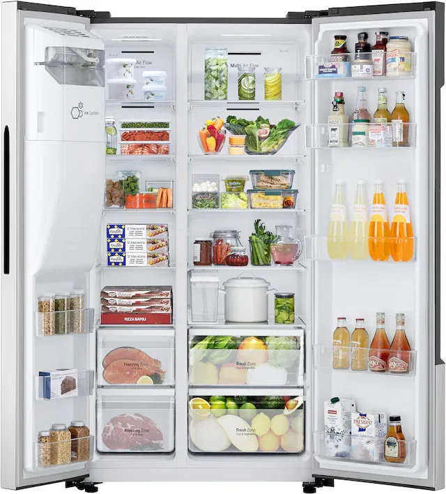 Eleganter Samsung Kühlschrank mit French Door Design