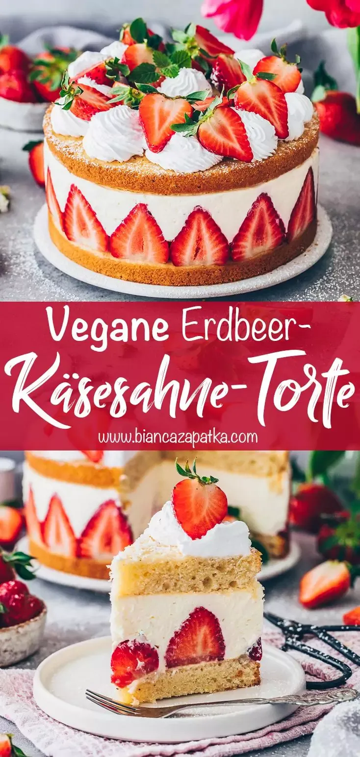 Erdbeeren-Käsesahne-Torte