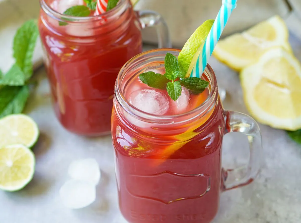 Erfrischender Eistee selber machen