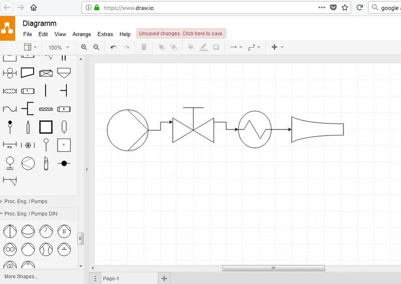 Erstellung technischer Skizzen und Diagramme mit Diagrams.net (ehemals Draw.io)