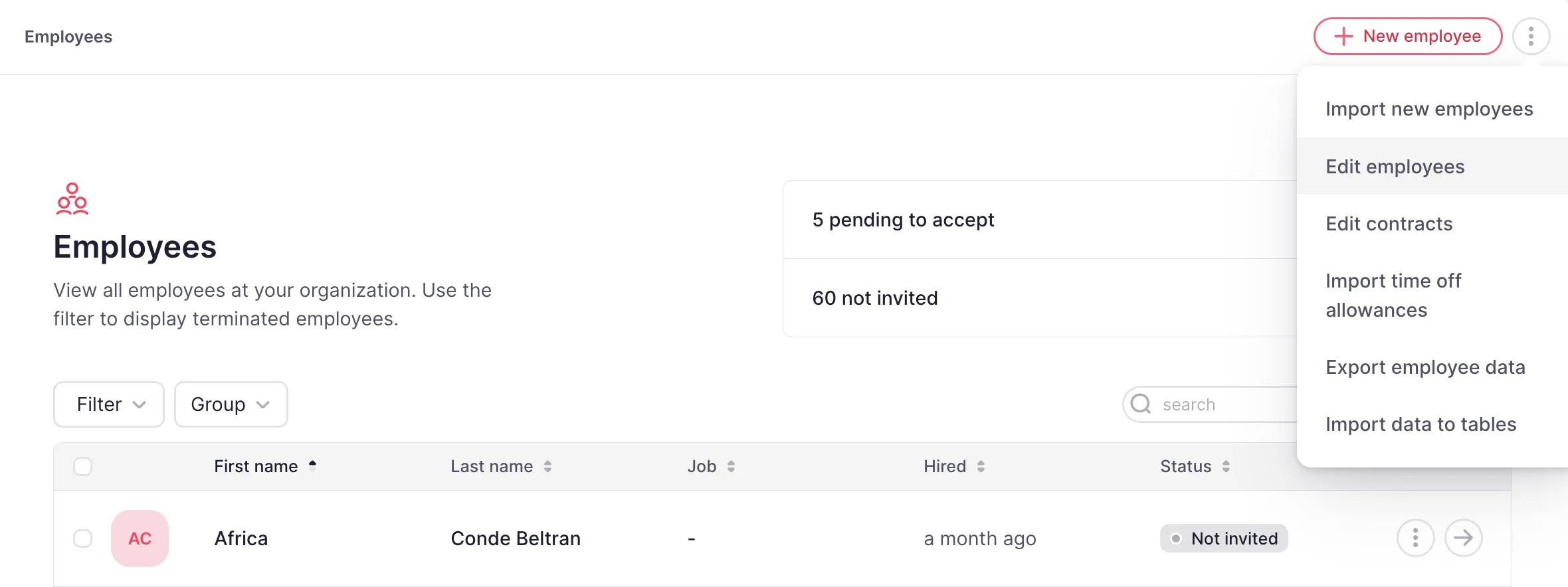 Export von Mitarbeiterdaten aus Factorial für DATEV-Abgleich