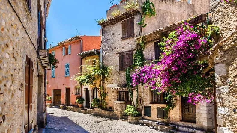 Eze Village an der Côte d'Azur