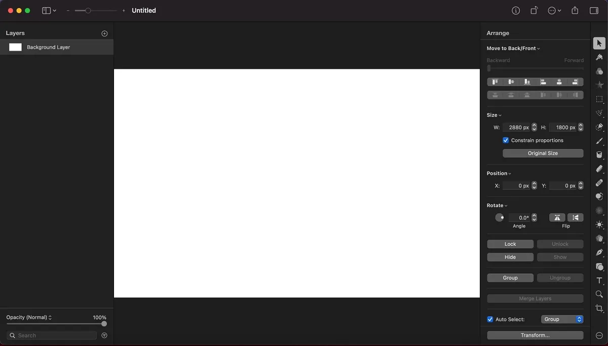 Flexible Bearbeitungsmöglichkeiten mit Pixelmator auf Ihrem macOS-Gerät