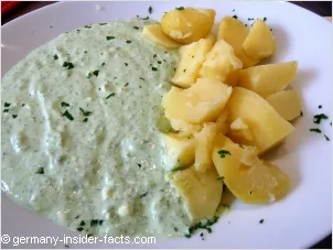 Frankfurter Grüne Soße mit Kartoffeln und Eiern
