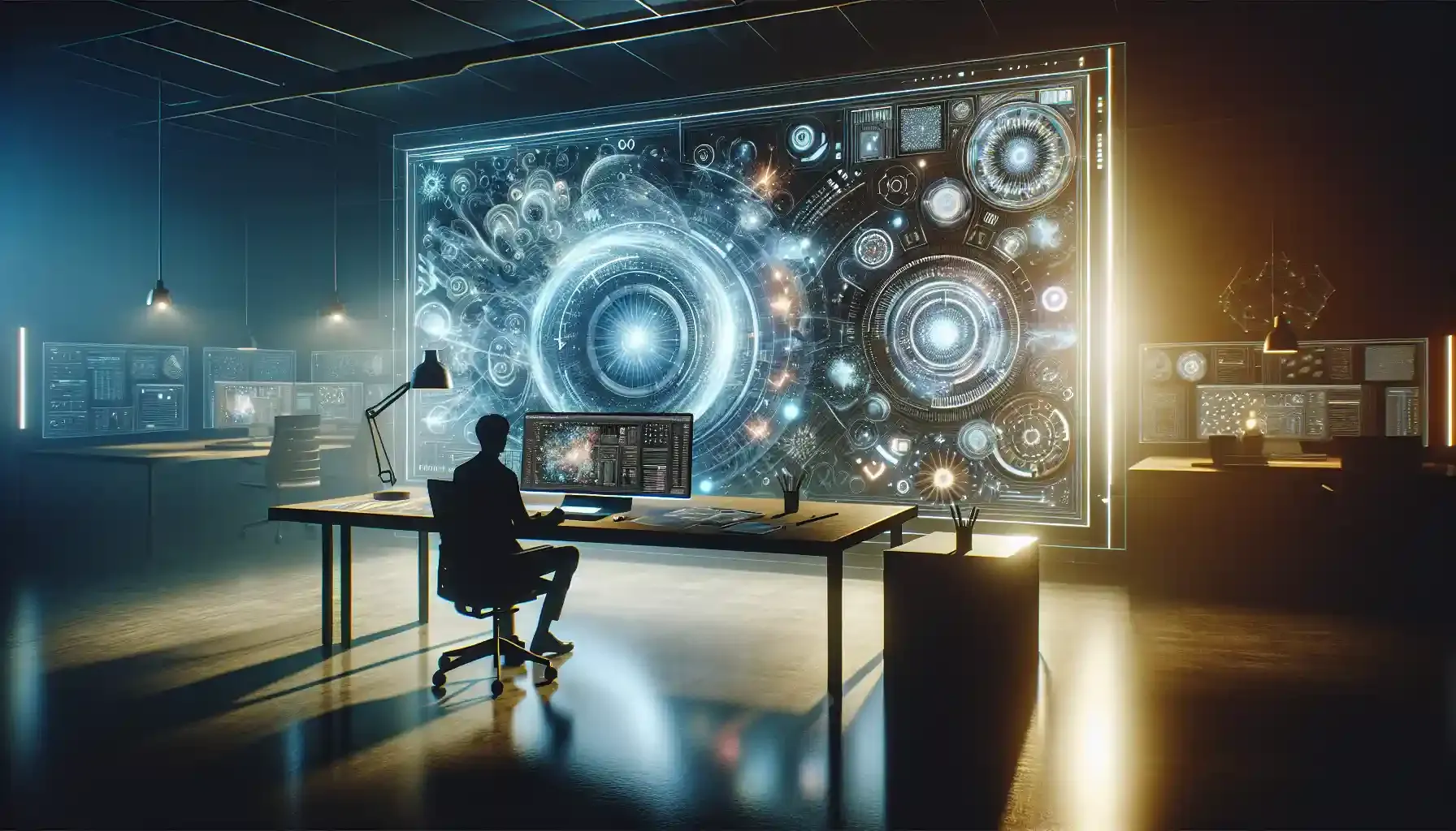 Generative KI in Adobe Photoshop erstellt vielfältige Objekte und Hintergründe basierend auf Texteingaben.