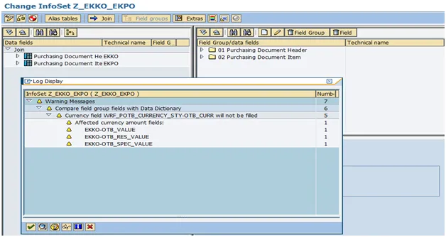 Generierung des InfoSets in SAP SQ02: Erfolgreiche Aktivierung