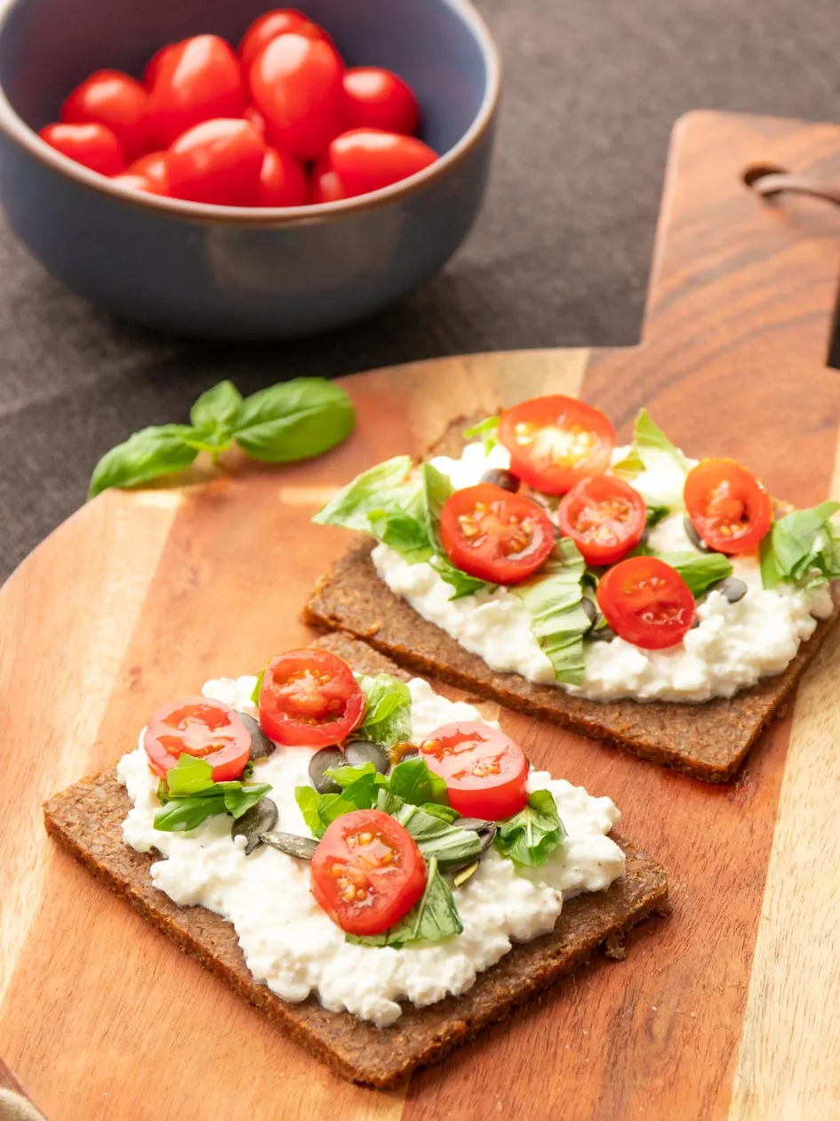 Gesundes Frühstück Einfacher gehts kaum Brot