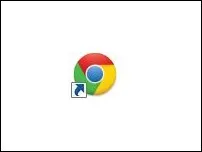 Google Chrome Logo vor dem Hintergrund eines Update-Symbols