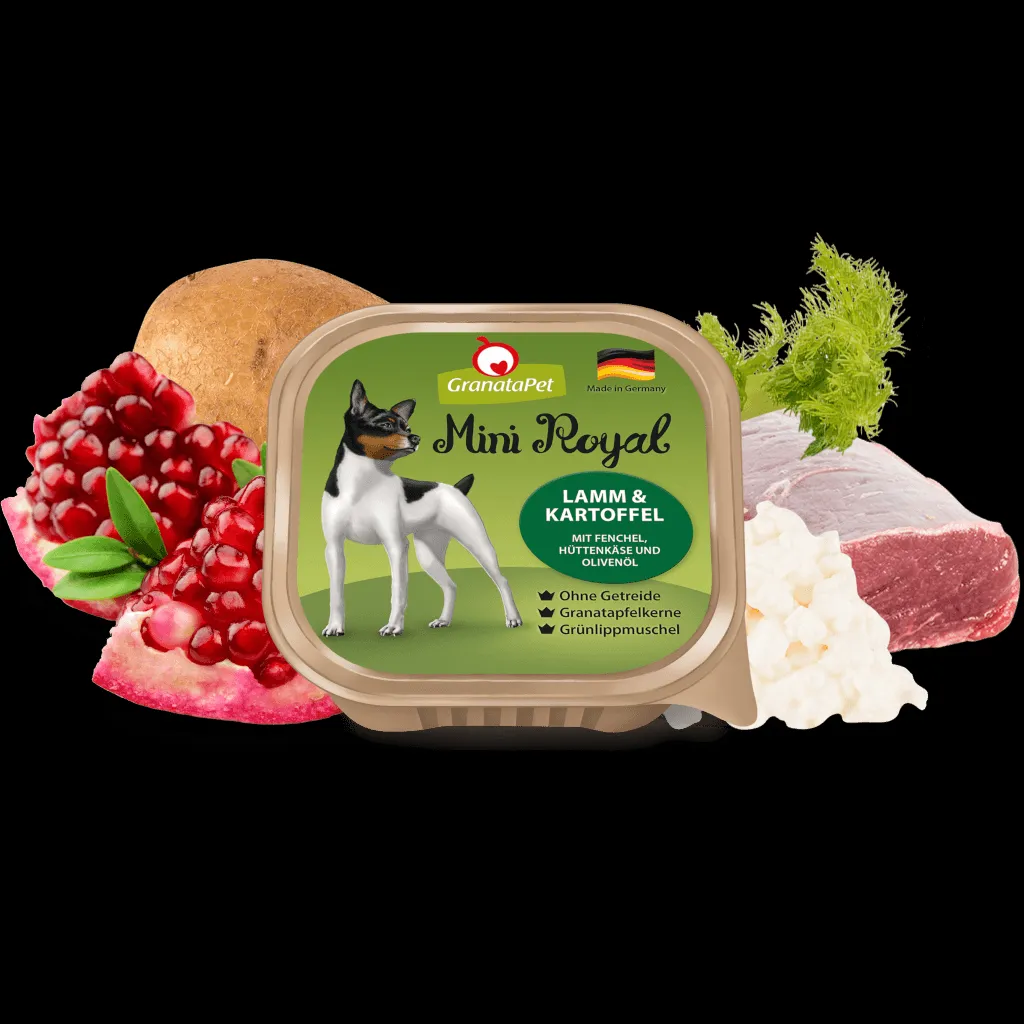 GranataPet Mini Royal Lamm & Kartoffel für kleine Hunde