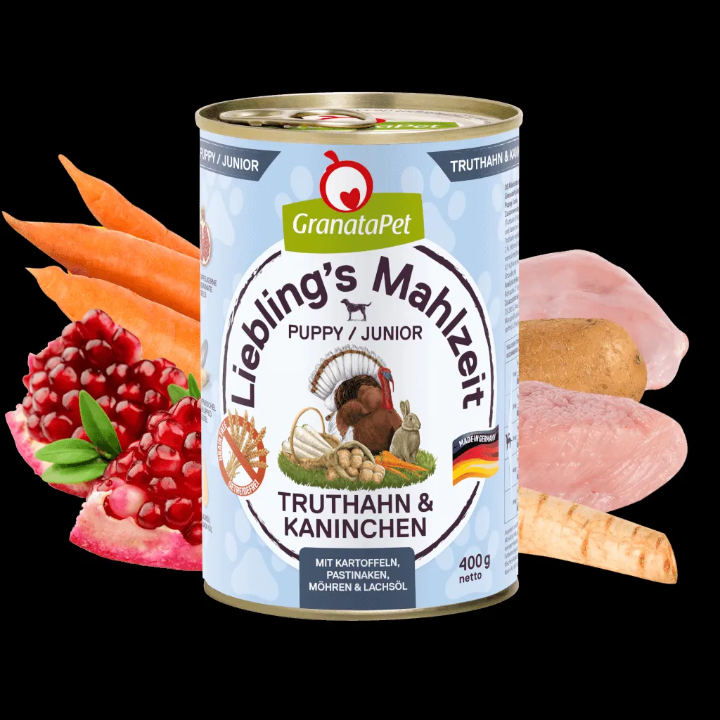 GranataPet Truthahn & Kaninchen Junior Hundefutter