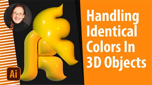 Handling identical colors in 3D objects