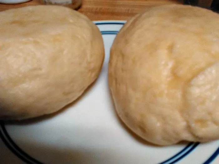 Hausgemachte Croutons in Klößen