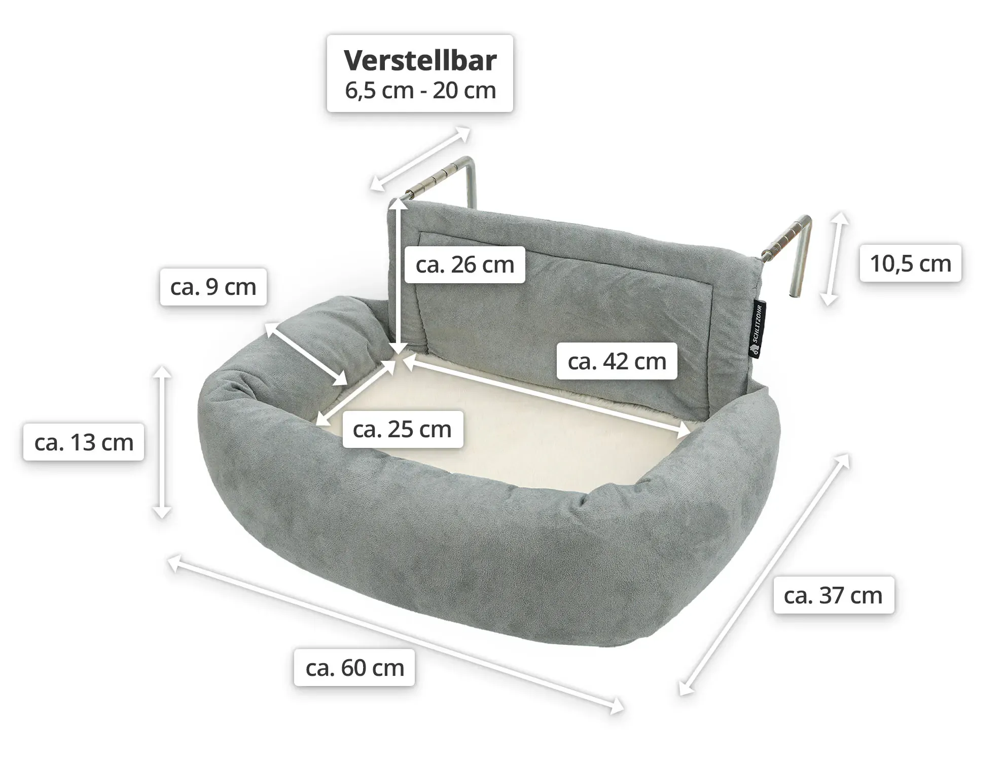 Heizungsliege Murphy Maße